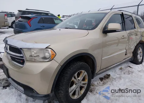 2012 Dodge Durango Crew z USA, uszkodzony, nr VIN 1C4RDJDG9CC158011